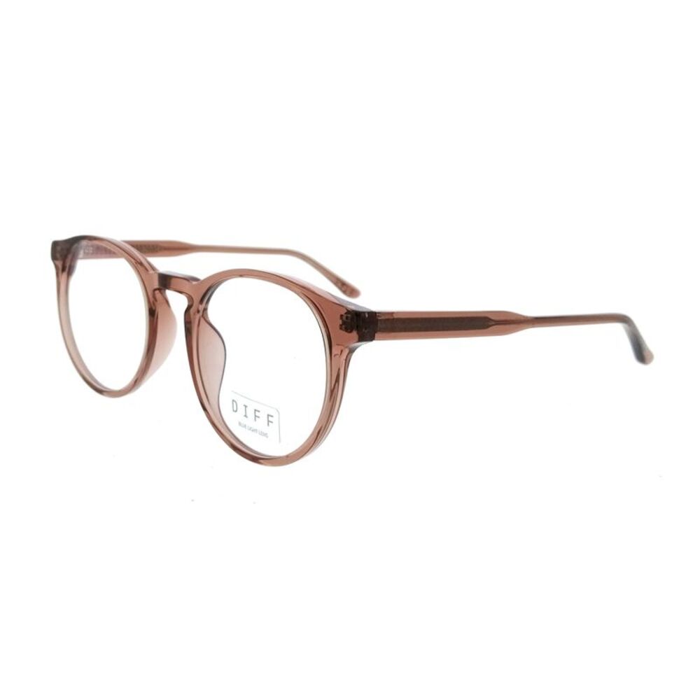 Diff VDFSWYR480BR6 Dark Brown Cat Eye Womens Optical Frames
